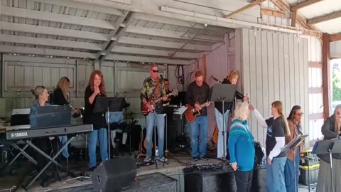 Worship Outside the Walls band is live!
