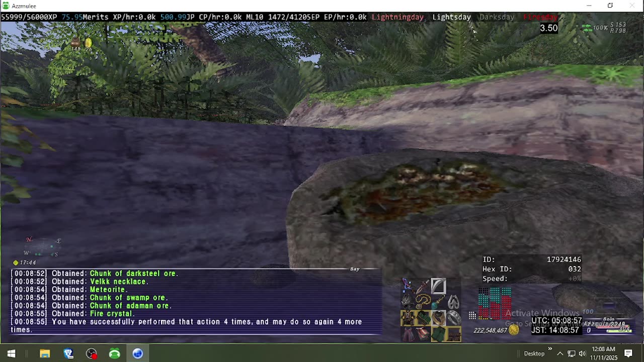 Playing Final Fantasy XI Online