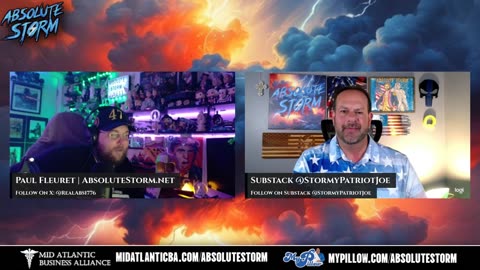 Absolute Storm Ep. 40 6/11/25 10pm EST w/ Special Guest Qagg.news