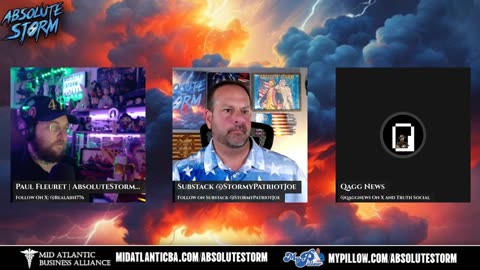 Absolute Storm Ep. 40 6/11/25 10pm EST w/ Special Guest Qagg.news