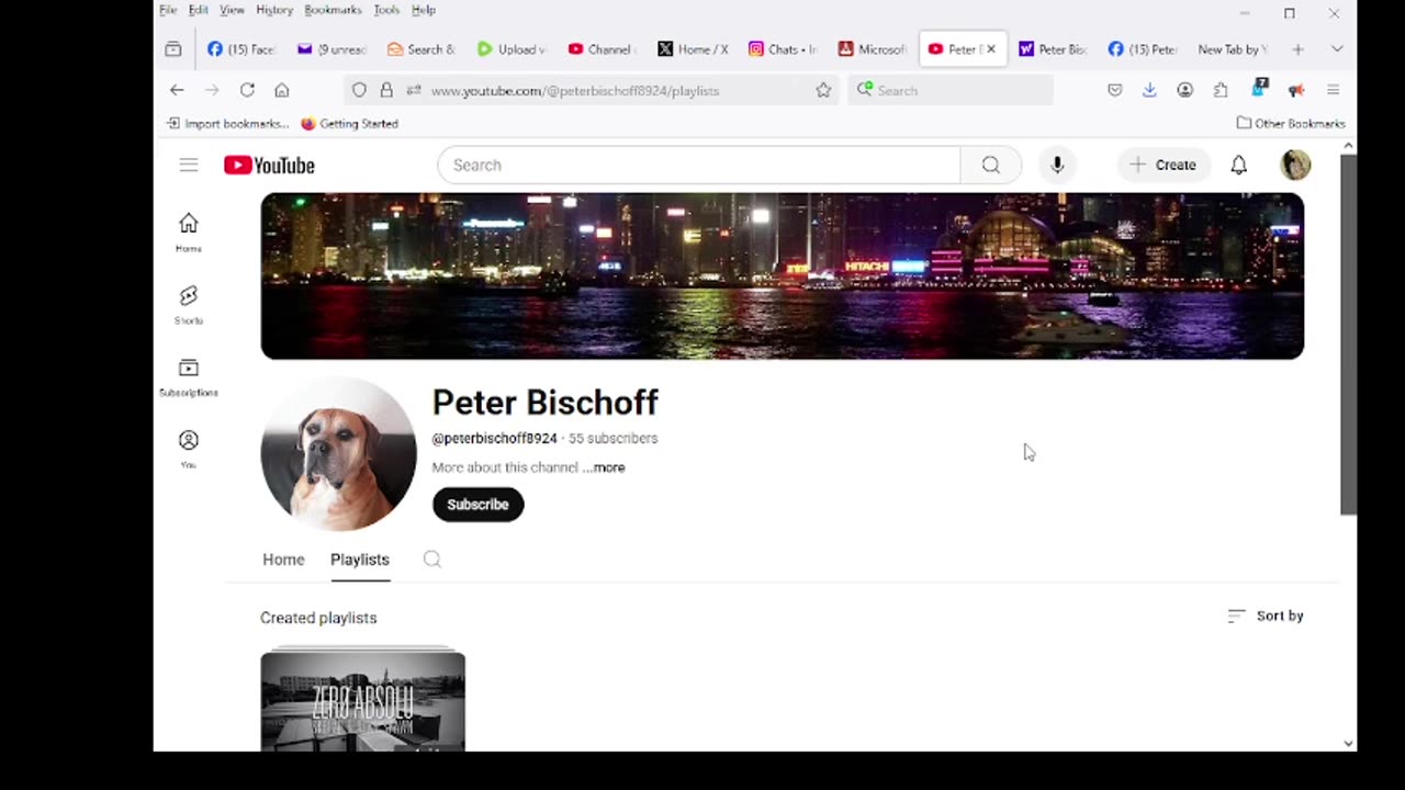 one of my you tube stalkers Peter Bischoff