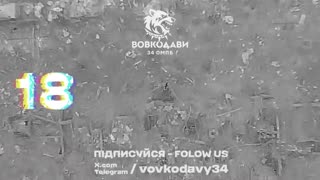 Entire Platoon's Worth of Russian Infantry Is Taken Out Near Vovchansk