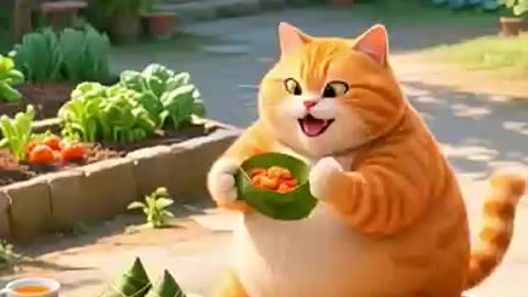 Cat_caught_the_pig_#shorts_#shortvideo_#orangecat