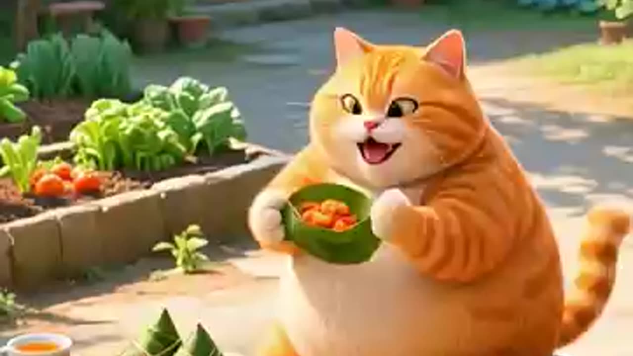 Cat_caught_the_pig_#shorts_#shortvideo_#orangecat