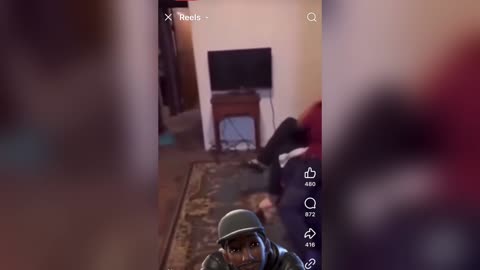 Grandchildren jumps their elderly grandmother smh🤬
