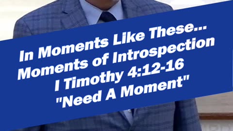 Why You "Just Need a Moment" - The Daily Spiritual Battle