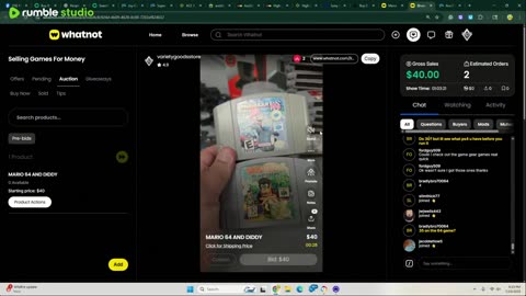 WHATNOT STREAM