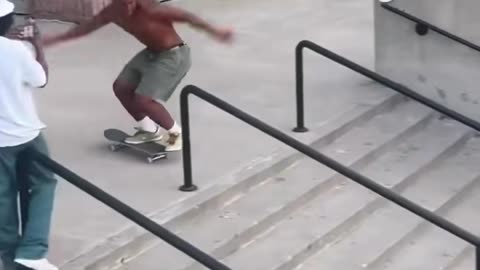 🤯🛹 Cordano Russell is INSANE! Watch This Trick! | SkateNation