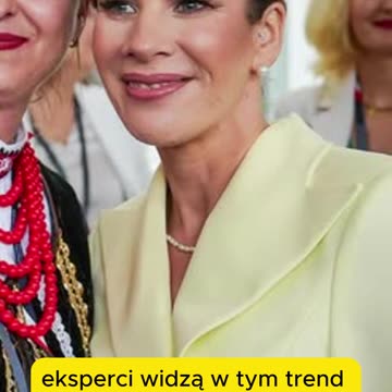 Marta Nawrocka w maślanej żółci: Hit Dożynek Prezydenckich!