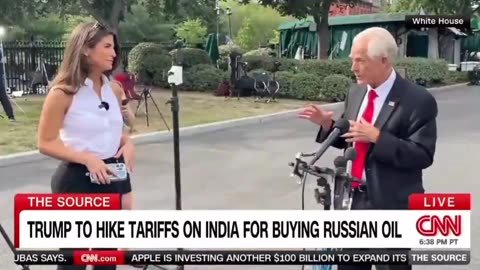 TRUMP TO HIKE TERIFFS ON INDIA FOR BUYING RUSSIAN OIL