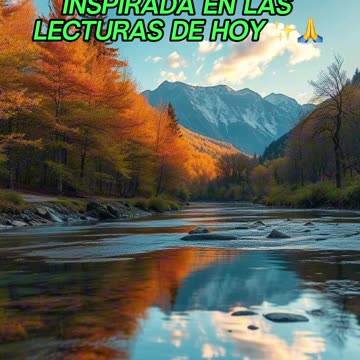 🙏✨Oración Inspirada en las Lecturas de Hoy ✨🙏