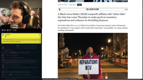 TheSaltyCracker 6/20/25: Reparations Juneteenth ReeEEeeStream ......
