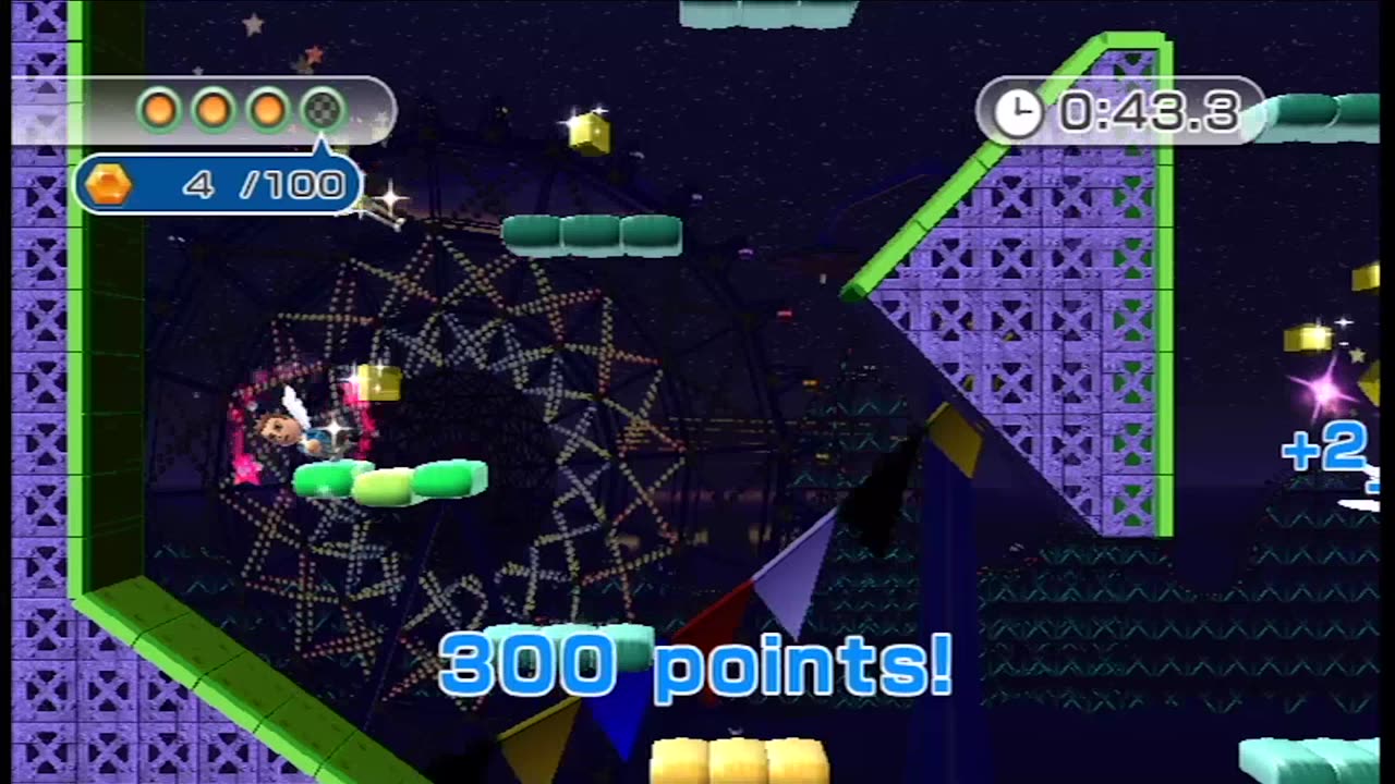 Wii Play: Motion - Jump Park Gem Hunt (All Stages)