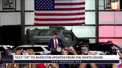 LIVE: VP Vance Delivers Remarks on Tax Cuts and Law Enforcement...
