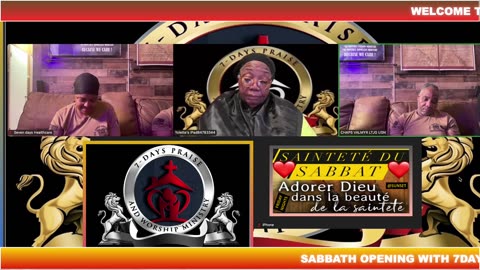 SAINTETÉ DU SABBAT || 7-4-25 || OPEN SABBATH || HAPPY BIRTHDAY FIRST LADY CHRISTINE