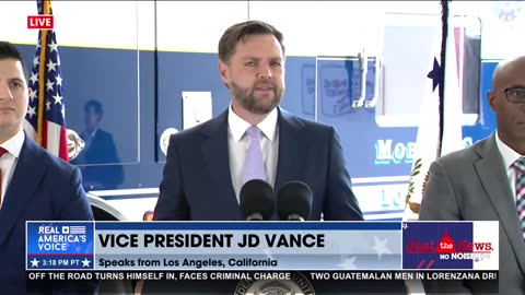 JD Vance: Gavin Newsom is endangering the lives of law enforcement officers