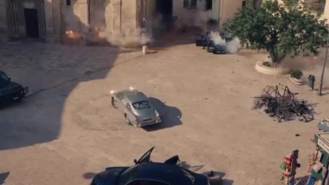 💥 James Bond’s Epic Car Chase in No Time To Die! | Bulletproof Aston Martin DB5 in Action 🔥