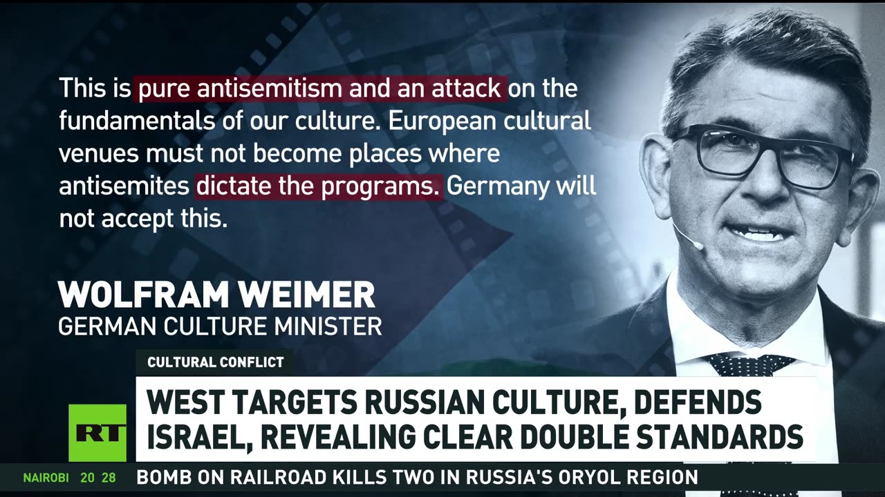 Cancel culture: Russia vs Israel edition | West’s double standards in art