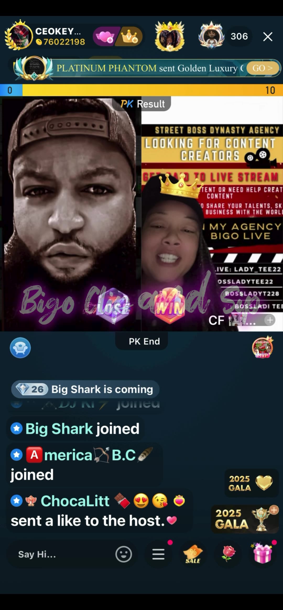 Keyz talks to Agt Boss about Looze-shows MeMe messages 12/9/25 #bigoclipandsip