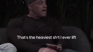 Joe Rogan about lifting weights is the only way to fight aging.
