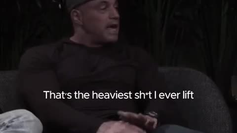 Joe Rogan about lifting weights is the only way to fight aging.