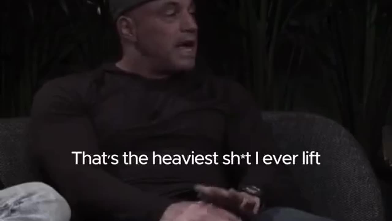Joe Rogan about lifting weights is the only way to fight aging.