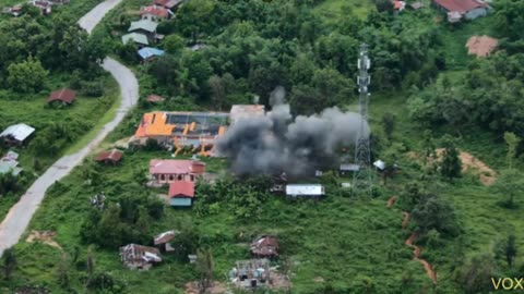 🚁🔥 Myanmar War | Junta Drones Strike KIA and PDF Positions Near Bhamo | RCF