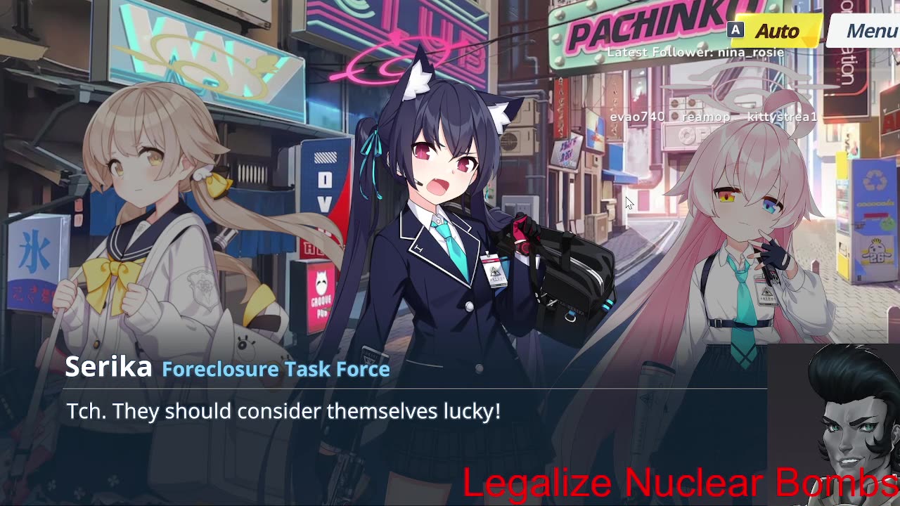 im joining the war on crime, on the side of crime.