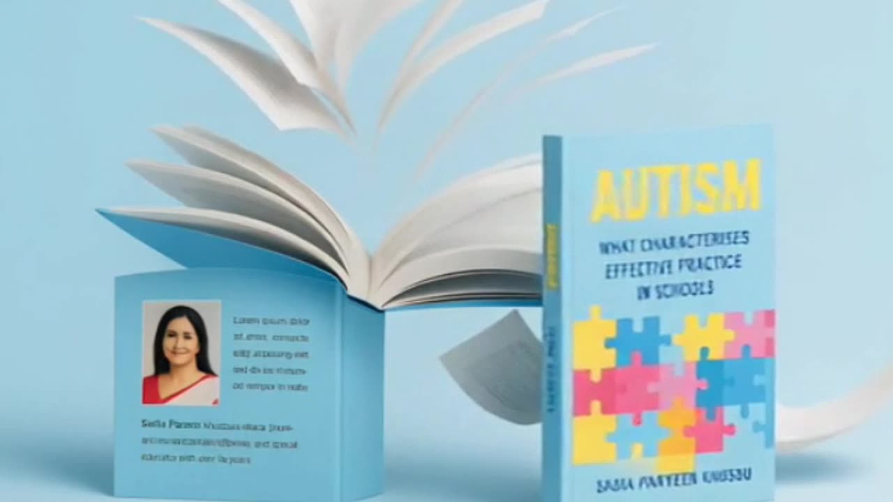 "Book Design That Comes to Life | Autism Book Mockup Animation"