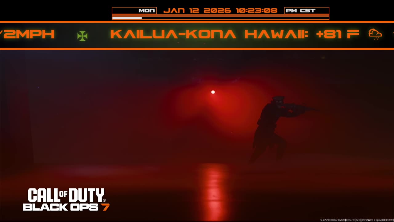 Zombies and weather ticker