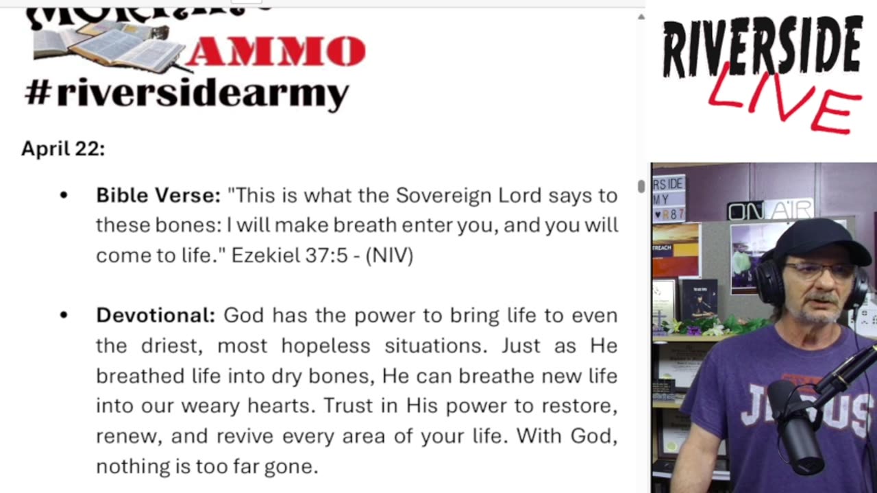 Riverside Morning Ammo Daily Devotional 4.22.25