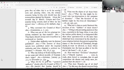 Sabbath School This Week - The Development of the Beast Concluded (Cont.)