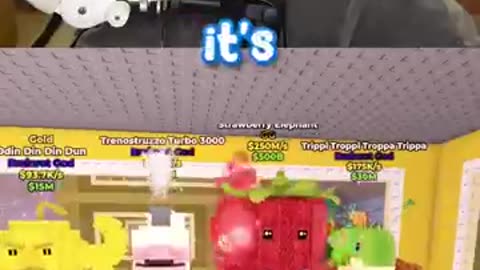 Trending: Stealing his OG STRAWBERRY ELEPHANT in Roblox Steal a Brainrot #roblox