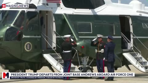 🇺🇸 President Trump departs for MAGA Inc. Dinner at his Golf Club in Bedminster, New Jersey [LIVE]