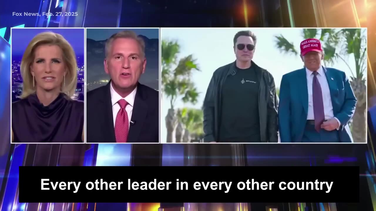 Kevin McCarthy: Elon Musk Deserves a Medal for Making America Stronger