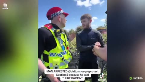 Imagine going to jail just for saying 'we like bacon' - well, it just happened. WTF?