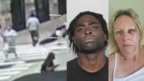 Black man routinely knocks out White women and children