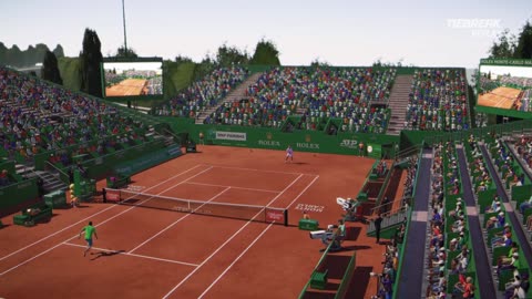 (PS5) Tennis World Tour 2 Online Match #7 [Federer vs Zverev]