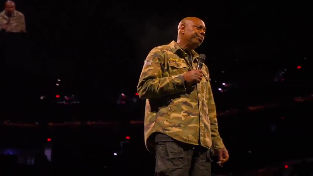Dave Chappelle ends the show with this...