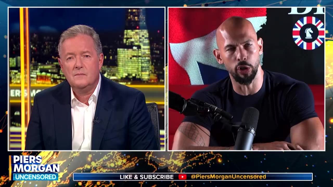 BRAZEN Misogynist! Piers Morgan vs Andrew Tate on Charlie Kirk (Dutch/NL Subs)