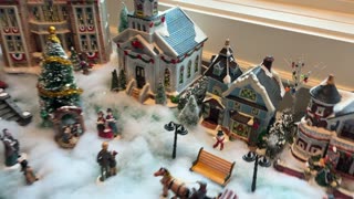 December 24, 2025 - A Village Takes Shape on Christmas Eve