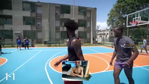 reacting to D'Vontay Friga $10,000 1v1 Basketball Tournament, On A Cruise Ship
