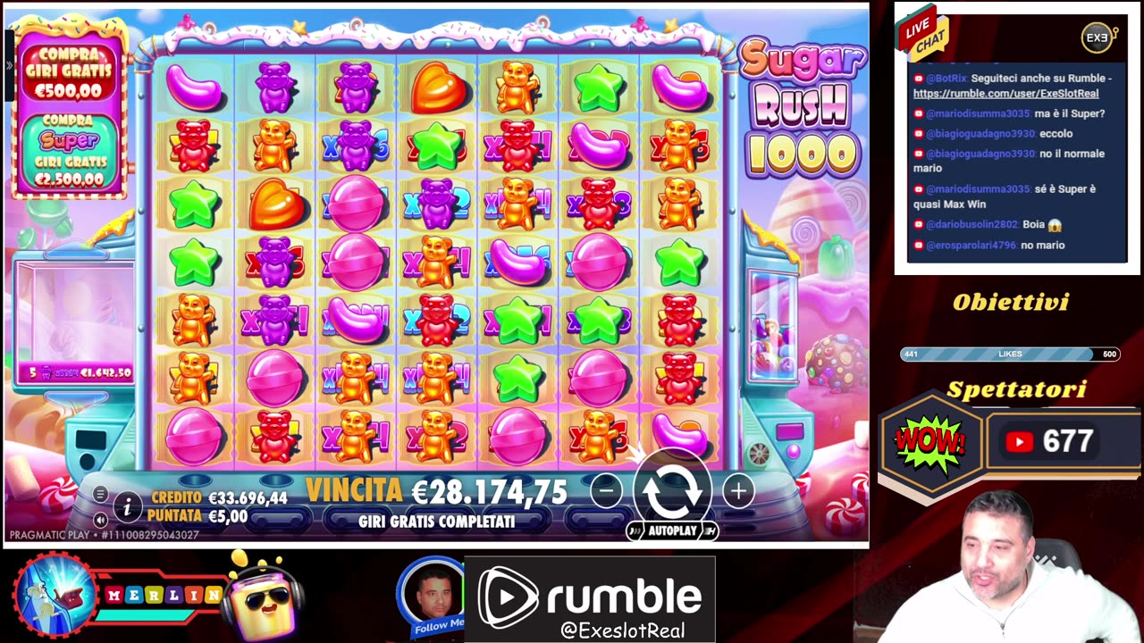 MERLIN in LIVE ore 21:00