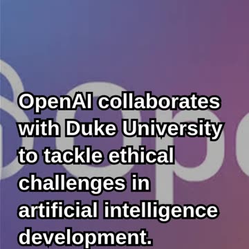 OpenAI Funds Duke University Study to Build AI Morality Frameworks
