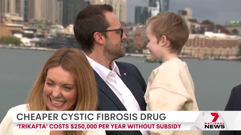 Government expands access to cystic fibrosis treatment in Australia💉[?] ｜ 7NEWS