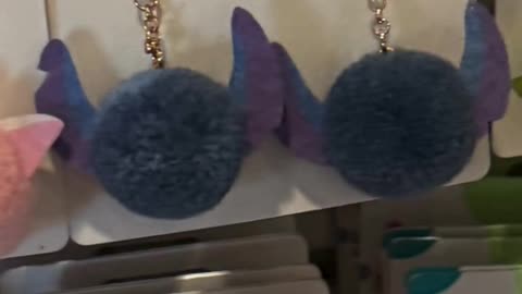 Disney Parks Stitch Plush Earrings #shorts