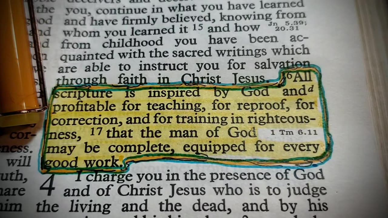 All Scripture Is Inspired By God..