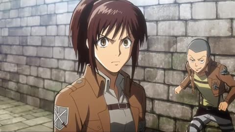 Jean vs. Potato Girl Showdown! 🔥 Pyxis Sets the Duel Time! | AOT S1E2 #anime #attackontitan #aot
