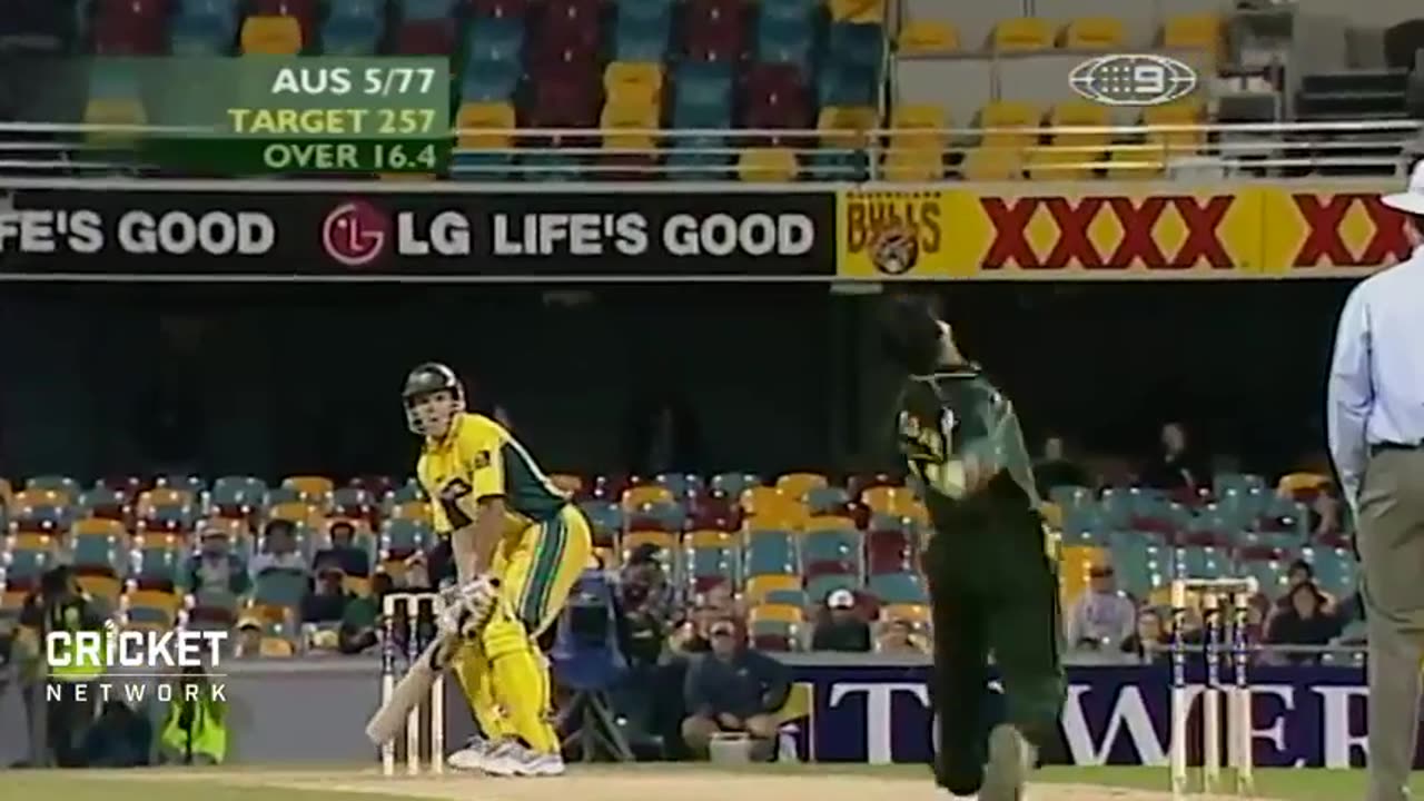 Shoaib Best Bowling