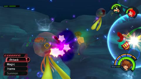 Kingdom Heart Final Remix Part 18 Under Da Sea
